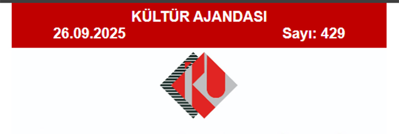 Kültür Ajandası 429. Sayı